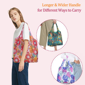 SZUAH bag with sturdy continuous handles for shoulder carry.