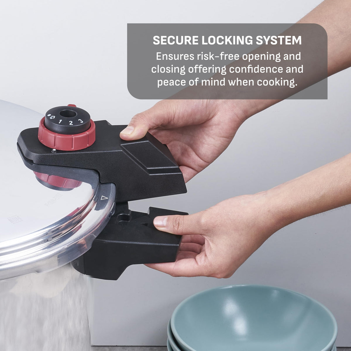 T-Fal 22Qt canner supports high-acid foods via water-bath.