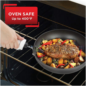 T-Fal dishwasher-safe nonstick pans simplify weekly kitchen cleaning.