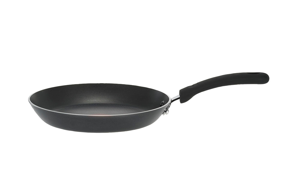 T-Fal Experience 10.5 inch fry pan front view showing smooth nonstick surface for easy release