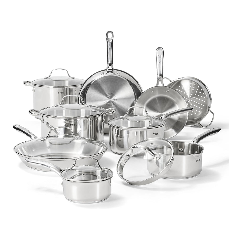 T-Fal Gourmet 8.5-inch frypan showing even heat distribution for searing
