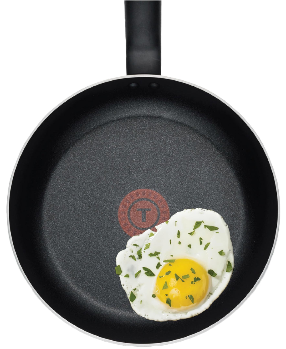 T-Fal Initiatives ProGlide non-stick interior releasing food.