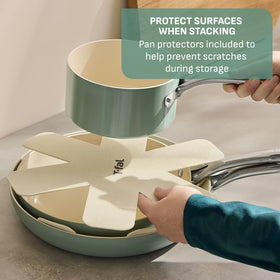 Oven-safe up to 500°F on T-Fal Inspire expands recipe options
