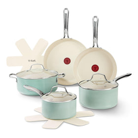 T-Fal Inspire textured exterior for a stylish kitchen look and easy cleaning.