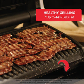 T-Fal OptiGrill XL removable plates and drip tray for easy cleanup