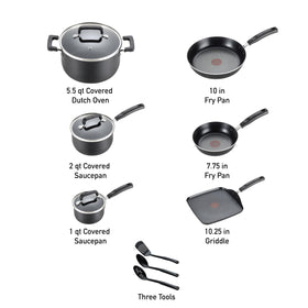T-Fal Signature 11-inch frypan with even heat for browning