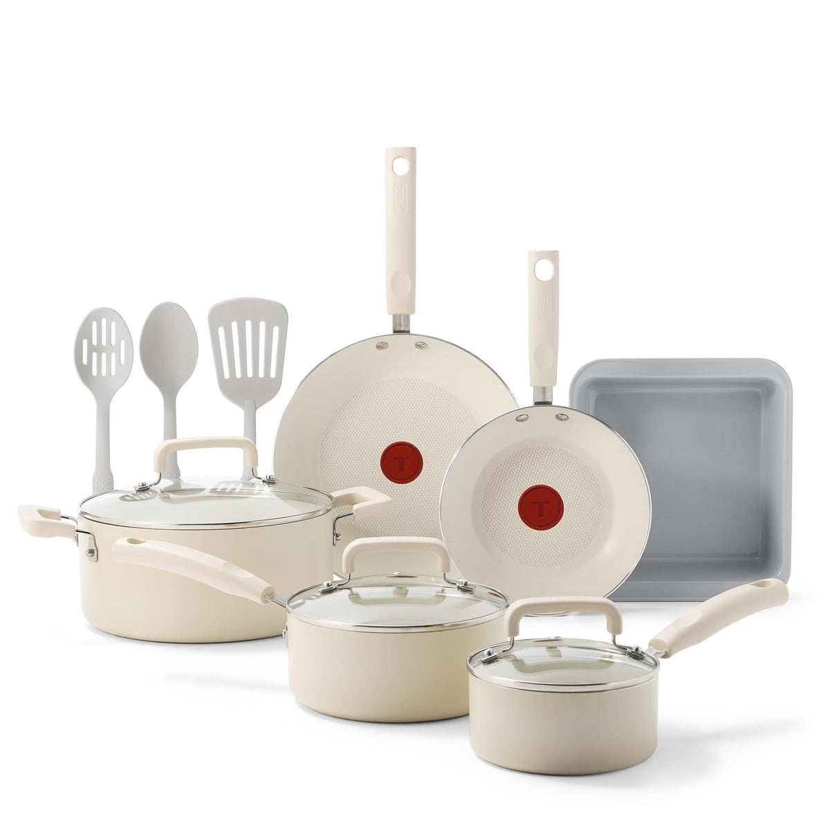 T-Fal Signature 12-piece set overview for everyday cooking with nonstick convenience.