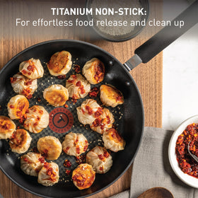 T-Fal Ultimate hard anodized square griddle 10.25-inch for spacious searing surface.