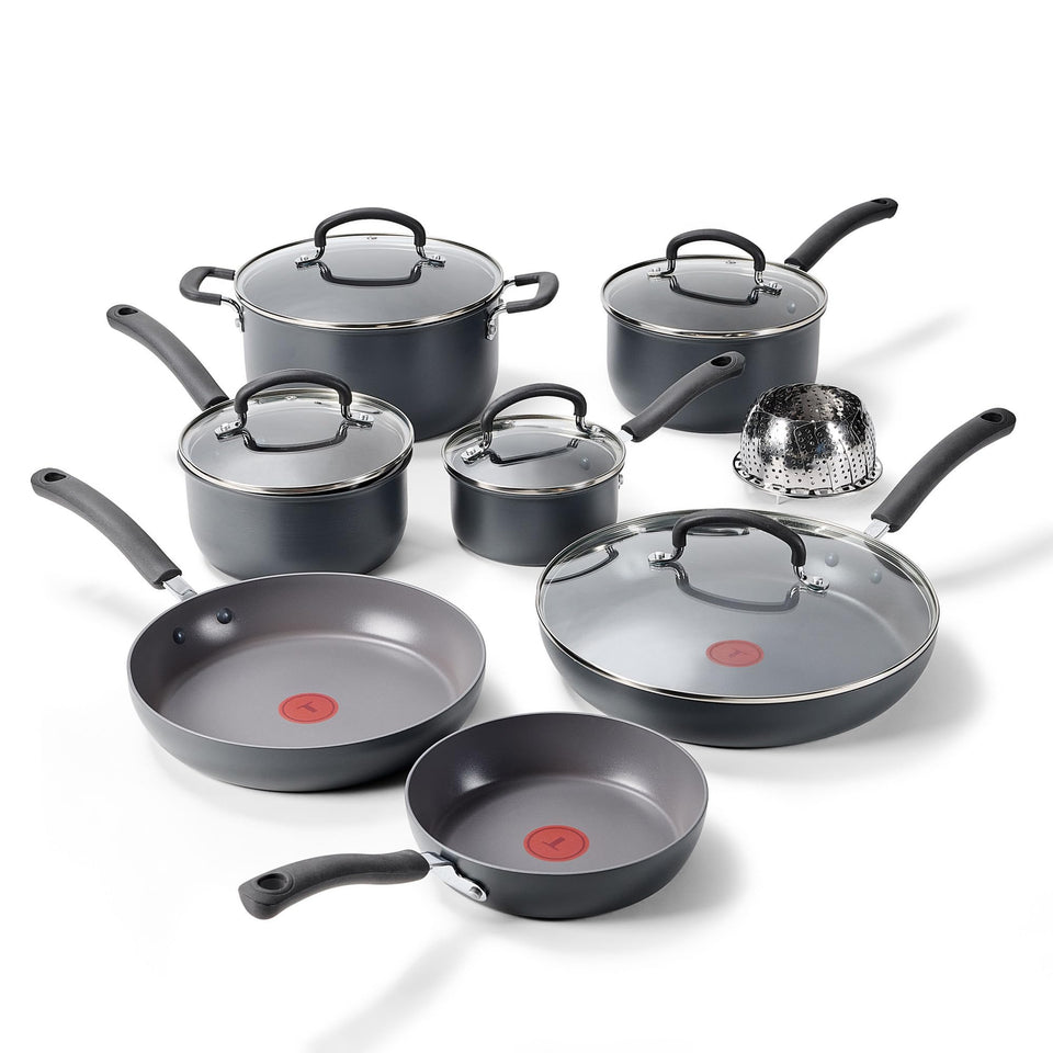 T-Fal Ultimate 8-inch frypan with hard anodized finish for effortless food release.