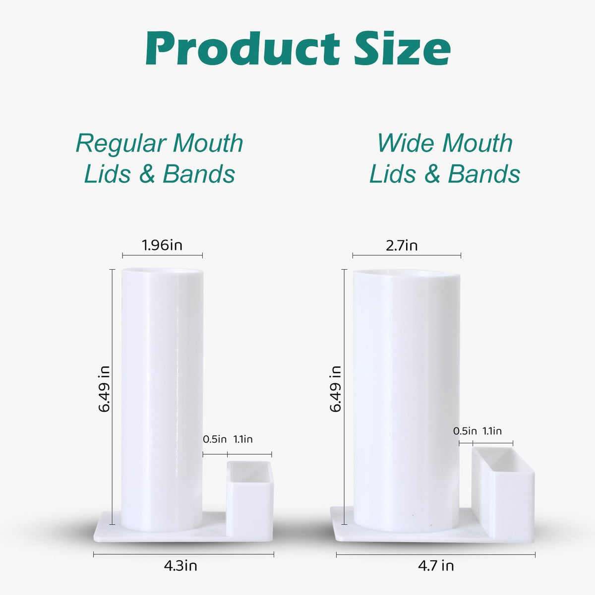 TAAMOG wide-mouth lid organizer provides quick access during canning