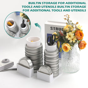 TAAMOG space-saving kitchen organizer helps declutter cabinets
