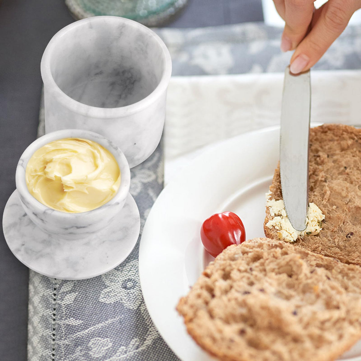 TABHOUKIT butter crock packaged securely for thoughtful gift-ready delivery