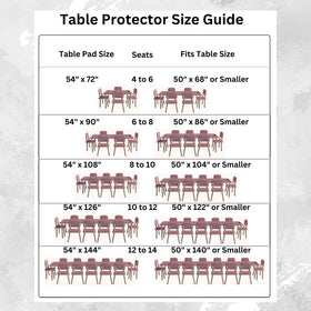 Tablecloths by Design easy-to-clean surface quickly wipes away spills.