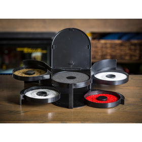 Tablecraft Glass Rimming Station dishwasher-safe for quick cleanup after entertaining
