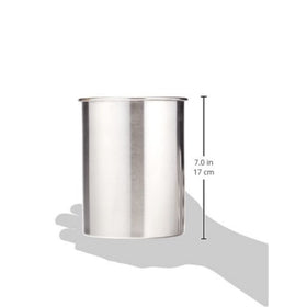 TableCraft HU2 Utensil Holder dimensions show 6-1/2-inch by 5-1/4-inch by 5-1/4-inch capacity