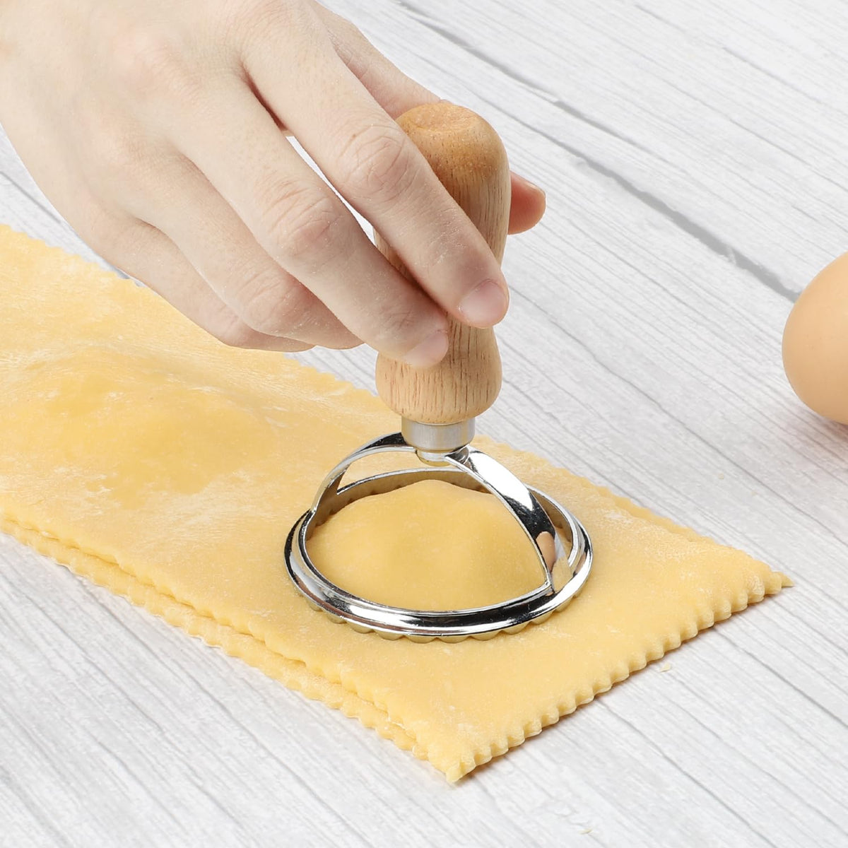 TACGEA ravioli stamp heart shapes for charming homemade pasta