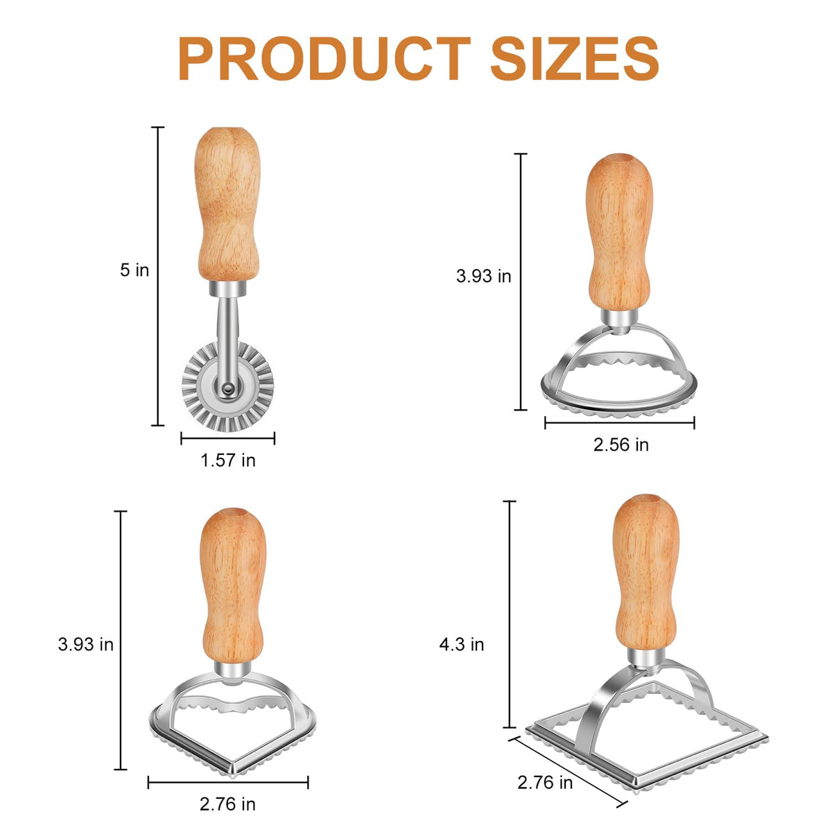 TACGEA ravioli stamp square creates clean corners for uniform pockets