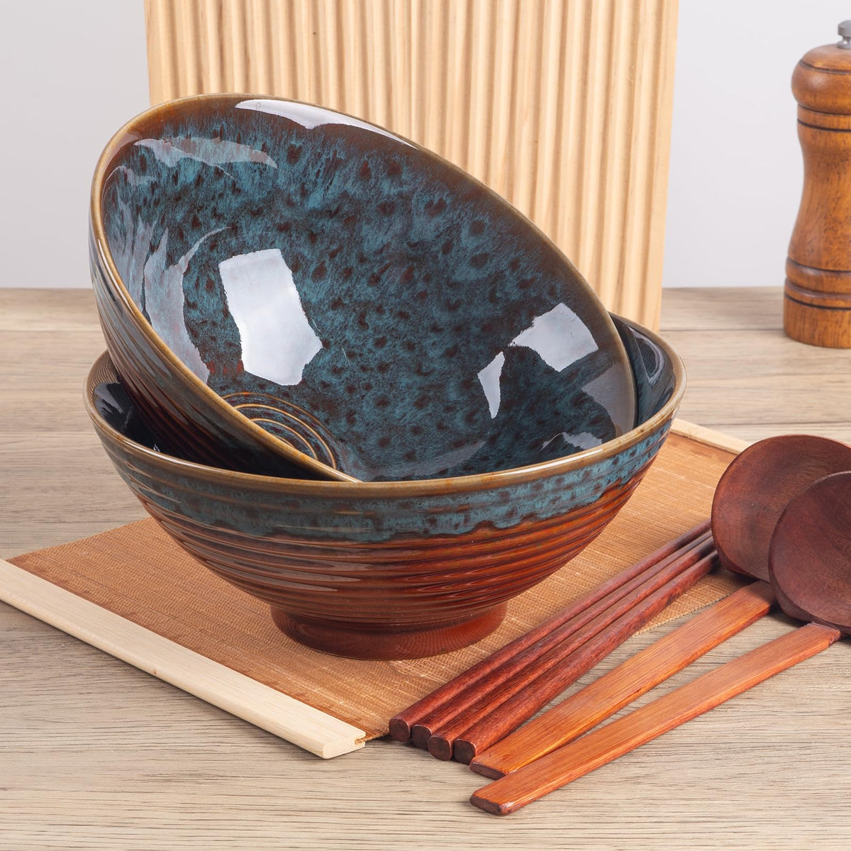 Tacuhy gift-ready ramen bowl set arrives well-packaged for birthdays or housewarmings