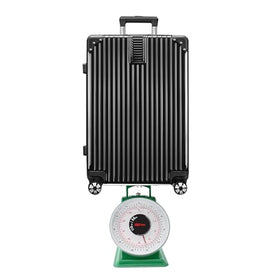 TADA 110-lb scale angled dial improves readability from any angle during service.