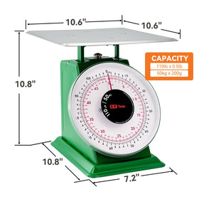 TADA 110-lb scale ideal for deli, cafe, or home kitchen weighing tasks.