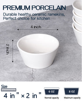 Taeochiy porcelain small bowls stacked neatly to save cabinet space