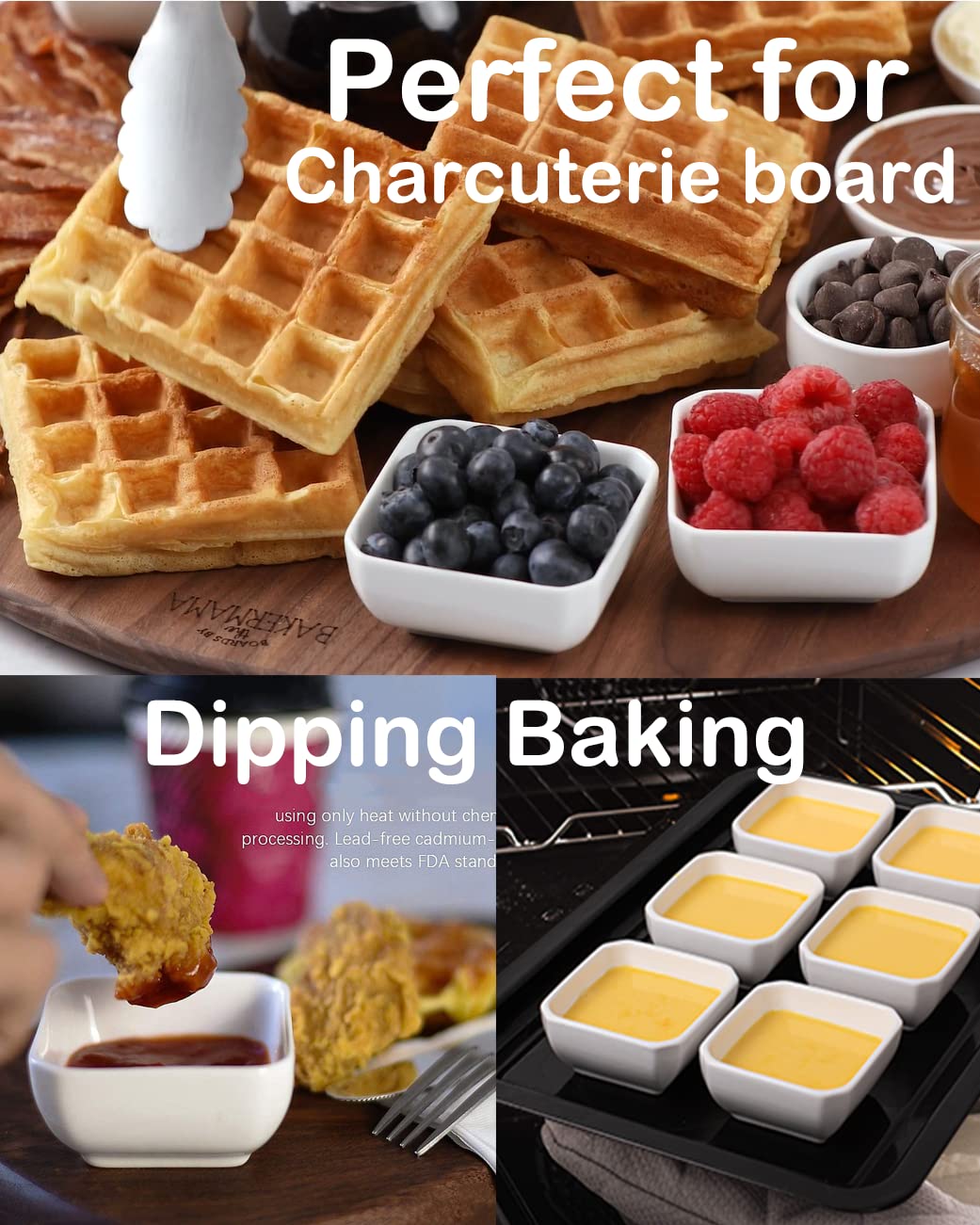 Taeochiy square-bottom bowls provide stable prep and dining for kids.