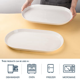 Taeochiy turkey on oval platter demonstrates generous serving surface.