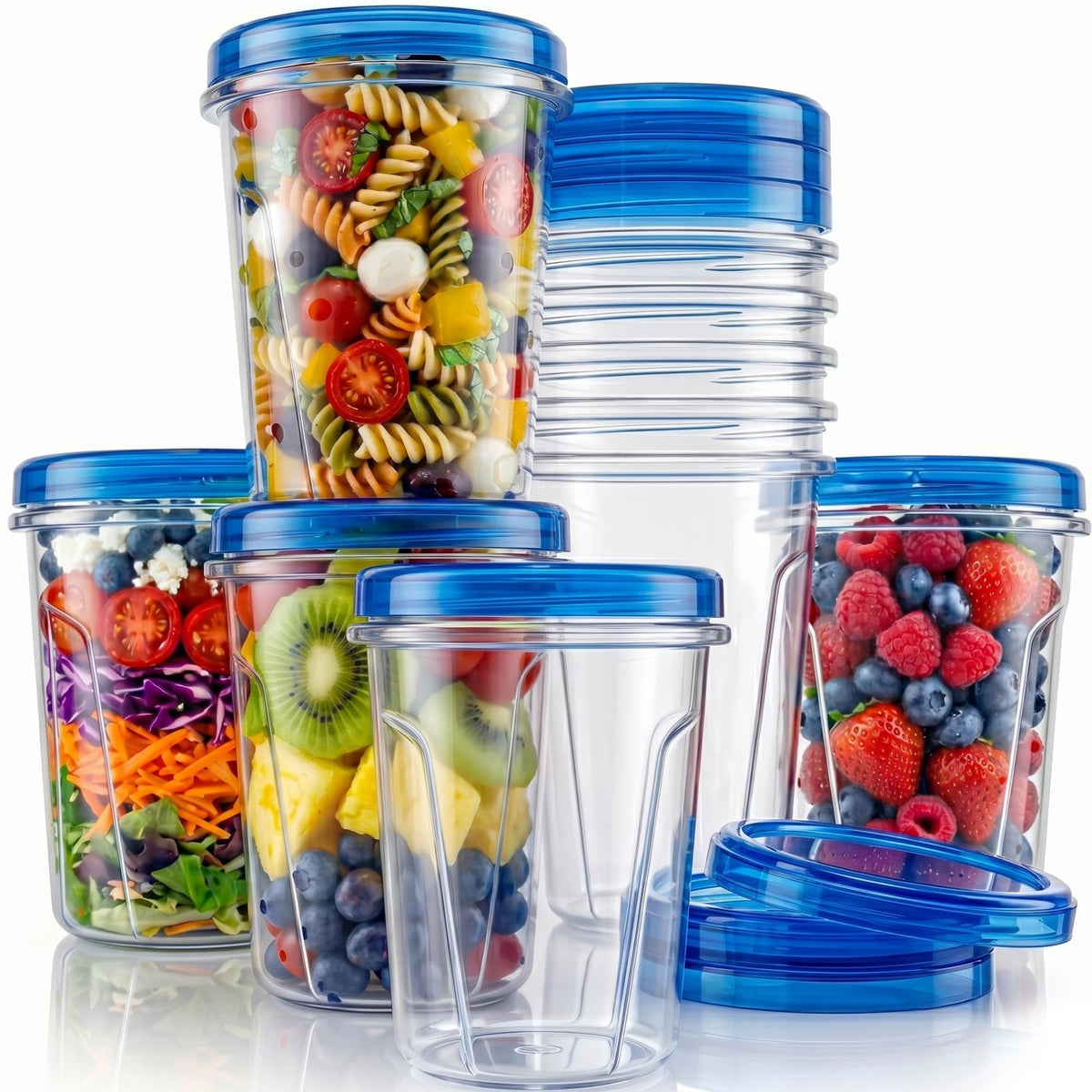 Tafura 32oz freezer container with leakproof twist lids for spill-free storage.
