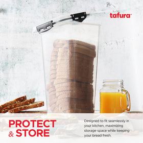Tafura BPA-free plastic bread box ensures safe daily storage