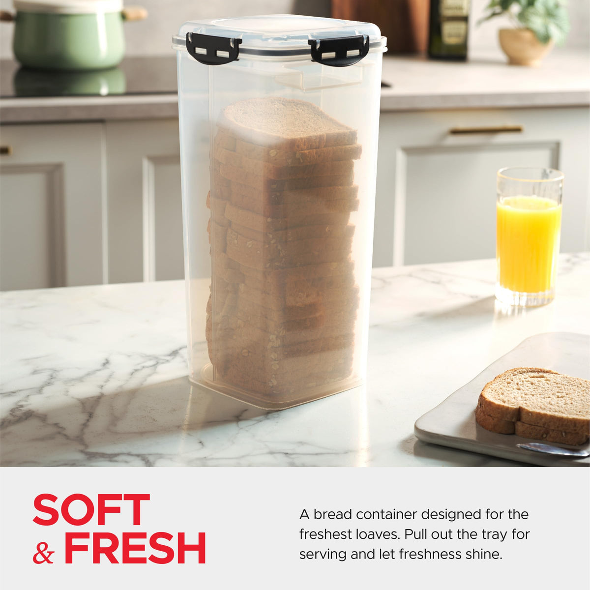 Tafura dishwasher and freezer safe, simplifying cleanup and storage