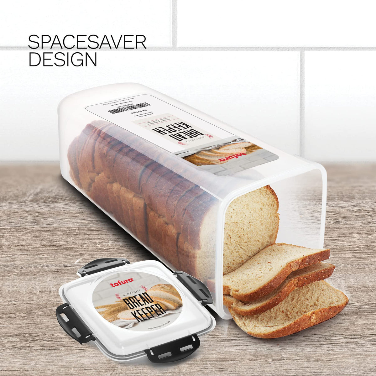 Tafura bread container helps keep your kitchen tidy and organized