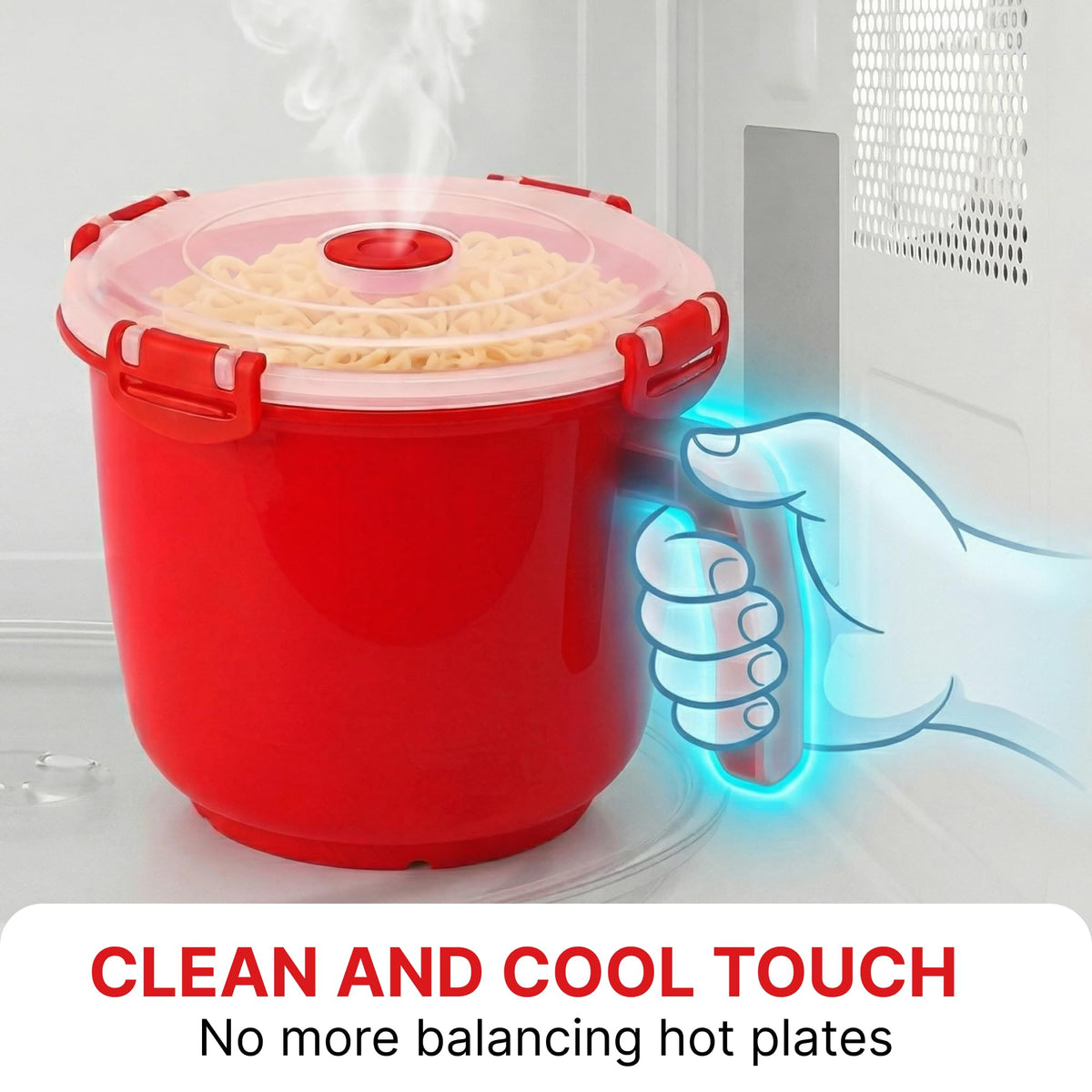 Tafura leakproof lid with rubber seal keeps meals secure during transport.