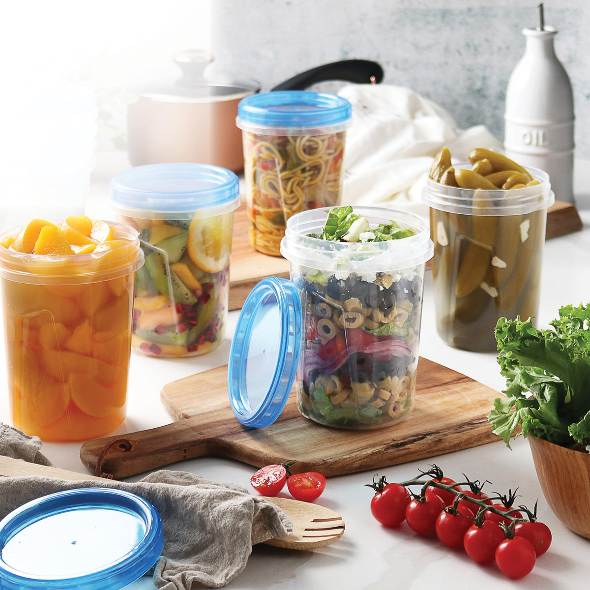 Tafura meal prep and leftovers containers ideal for daily organization