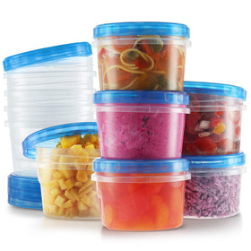 Tafura Twist Top 16oz container with lid on keeps soups leakproof during transport