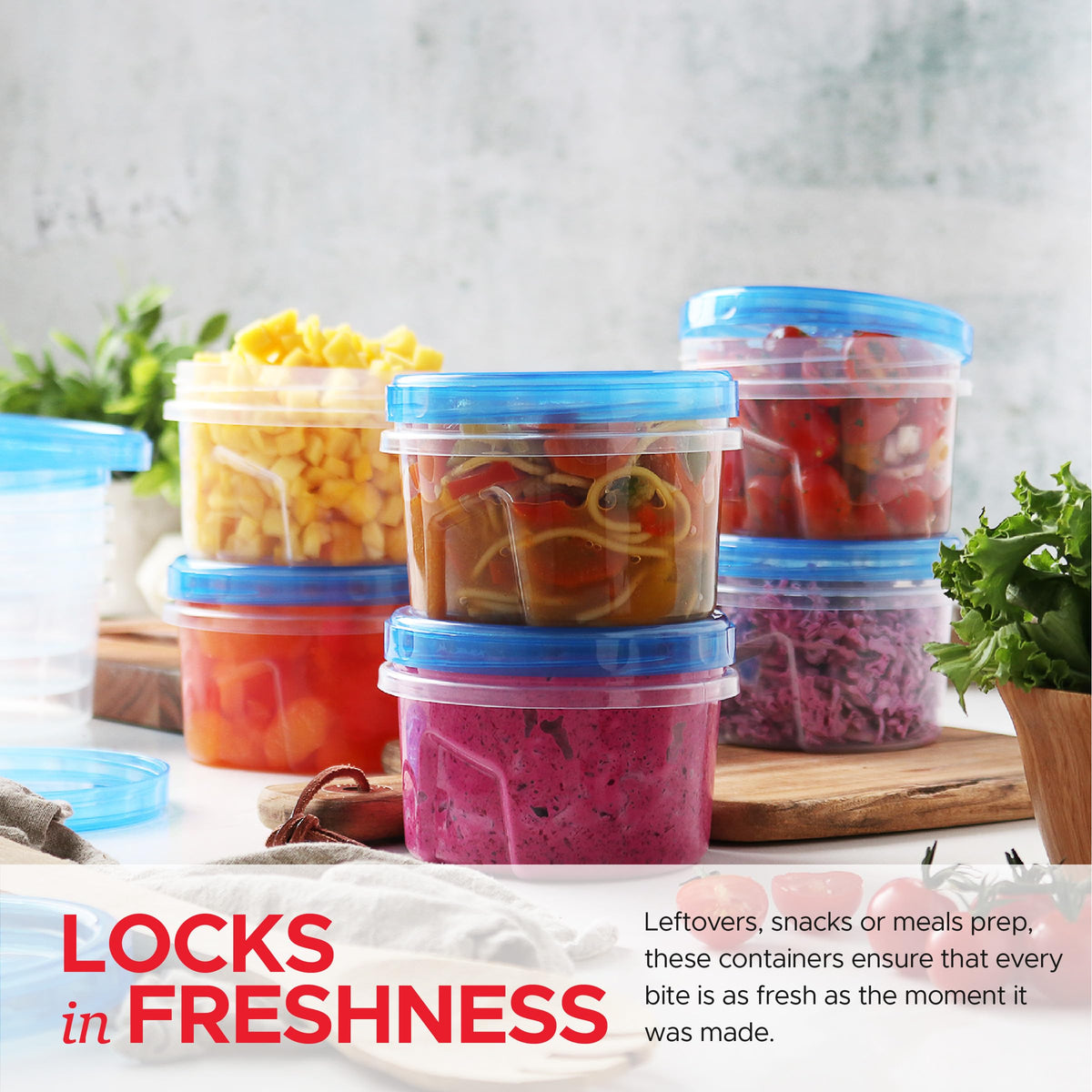 Tafura freezer-safe container preserves flavors for later meals