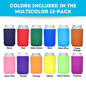 TahoeBay collapsible foam sleeve, blank surface for heat transfer and easy storage.
