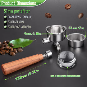 TaiBest CASABREWS compatibility fits 3700 and CM5418 machines.