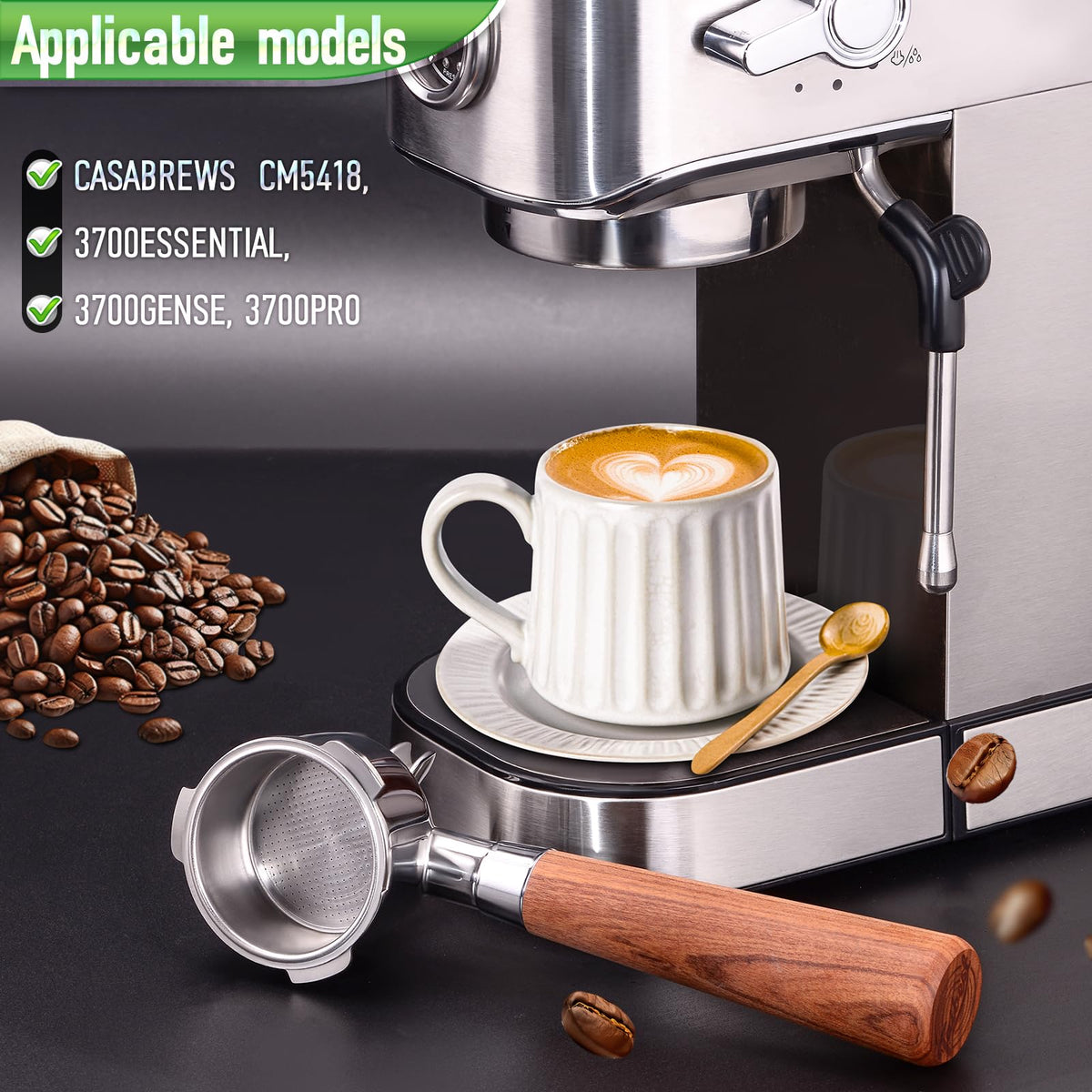 TaiBest untreated rosewood handle preserves natural grain and tactile feel.