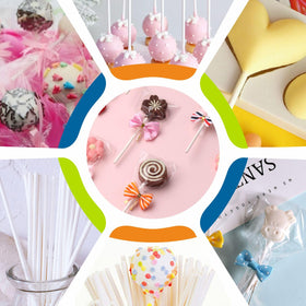 TAIHUIMY environment-friendly sticks ideal for creative cake pops and treats.