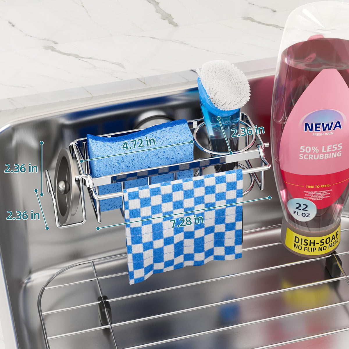 TAILI 4-in-1 organizer keeps brushes and scrapers neatly within reach