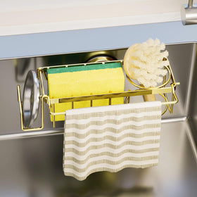 TAILI sponge-holder suction-wall attachment keeps tools organized in wet areas.
