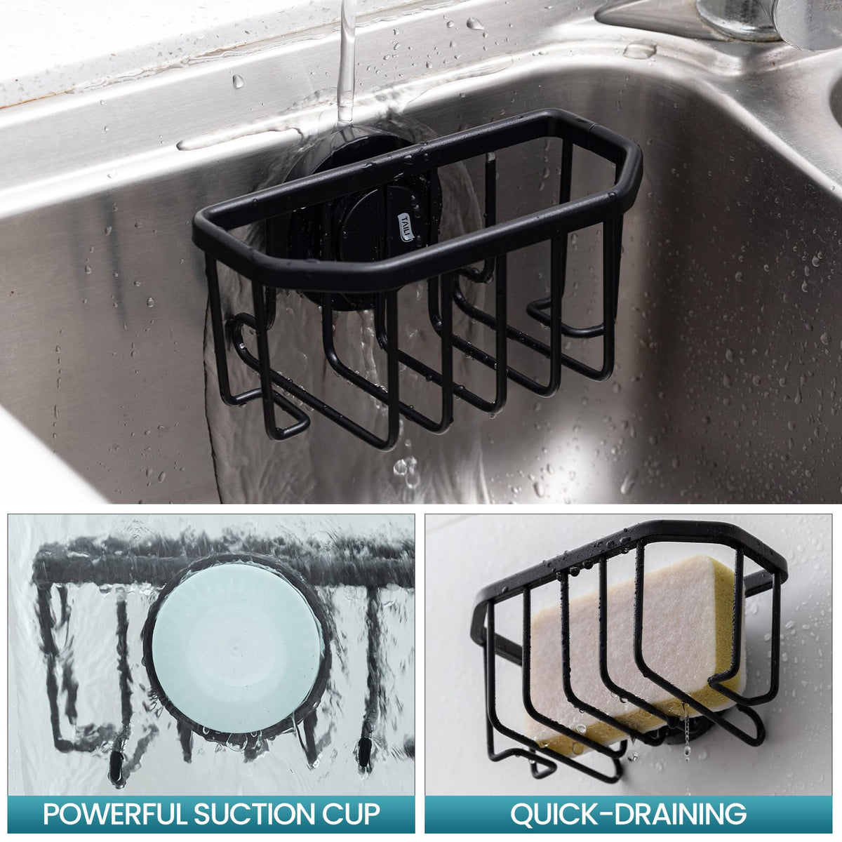 Water drainage paths in TAILI holder keep tools dry