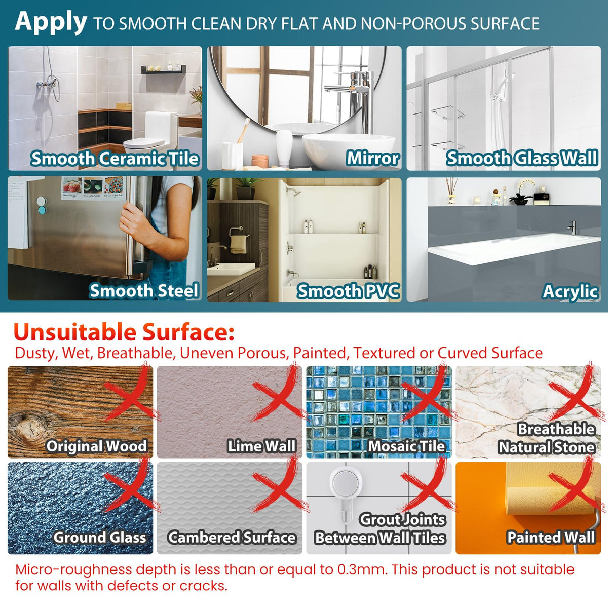 TAILI water resistant suction cup maintains grip in wet environments