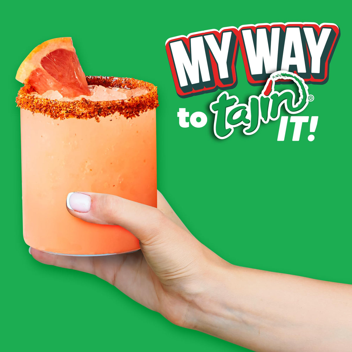 Tajin Clásico rimmer shown with easy lid for simple rimming.