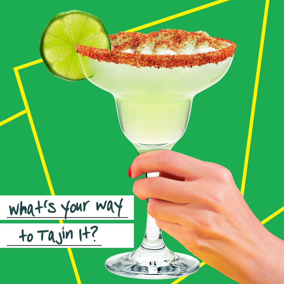 Tajin Clásico rimmer used on fruit garnishes for tangy flavor boost.