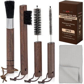 Takavu Coffee Grinder Cleaning Kit grinder brush dry use for loose grounds removal