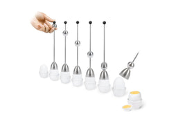 Take 2 Germany Clack Egg Opener uses gravity drop for effortless cracking