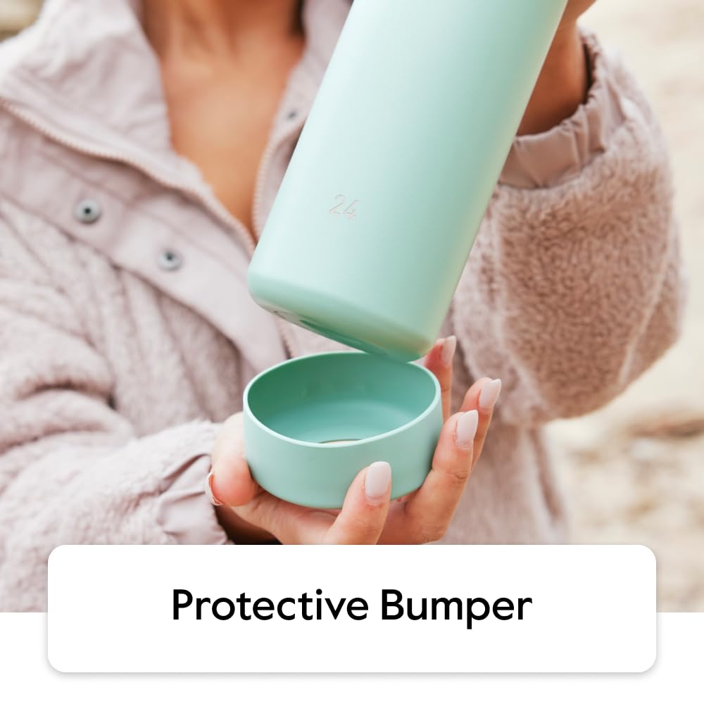 Takeya Actives Bluestone bottle with leakproof cap for spill-free use