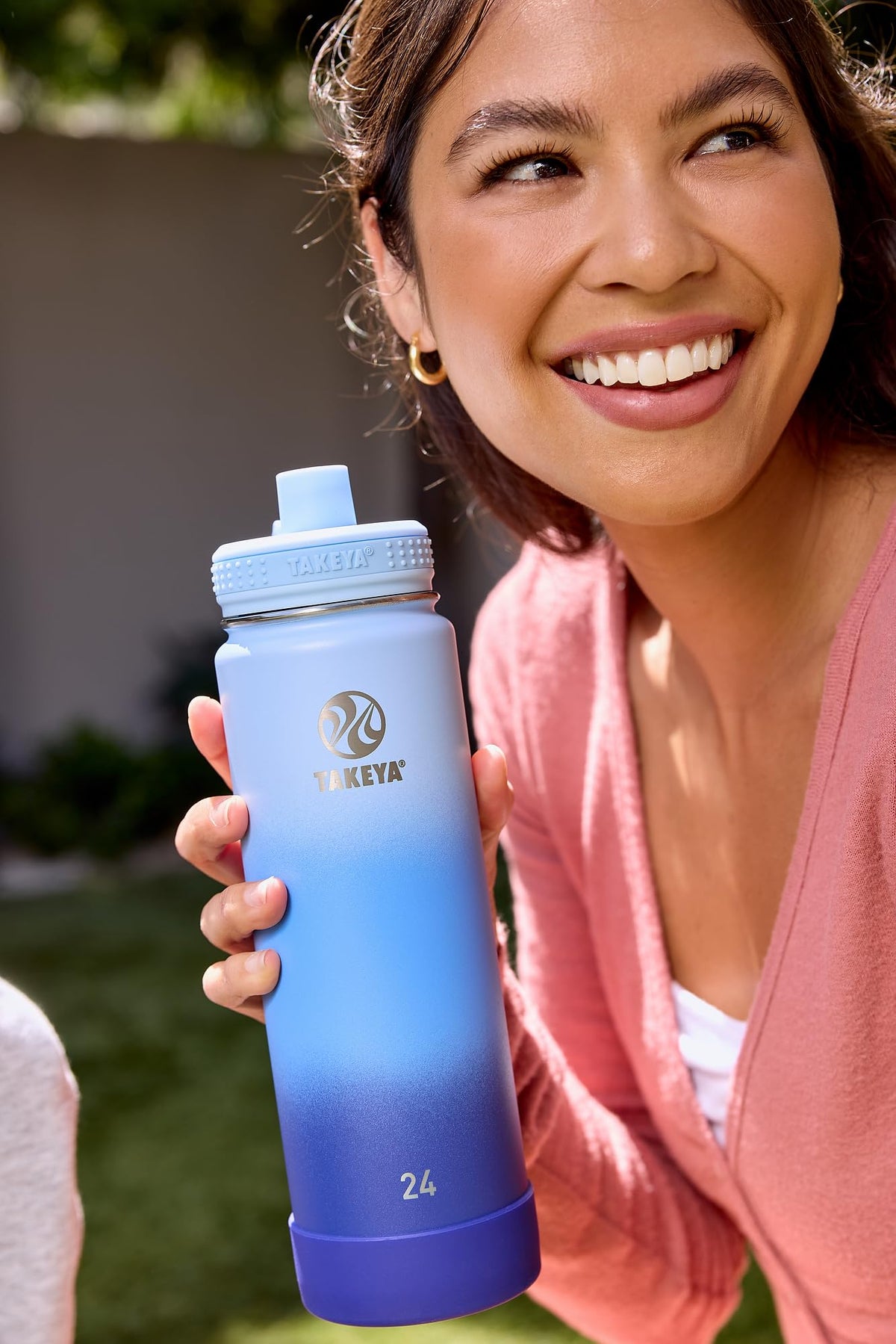 Takeya Actives BPA-free construction supports safe hydration on the go.
