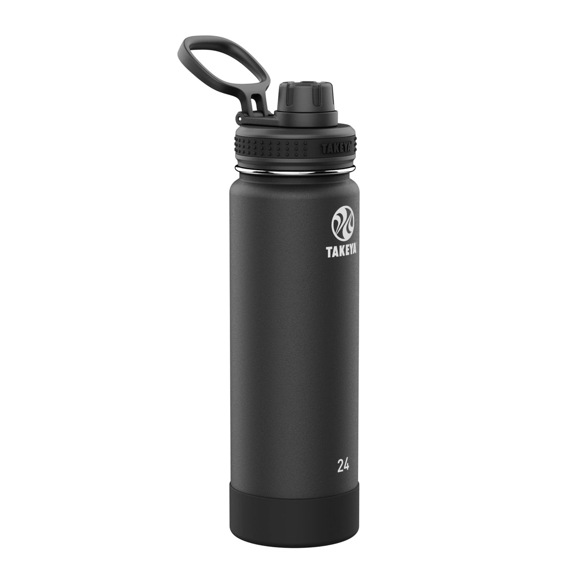 Takeya Actives bottle in hand for on-the-go hydration.